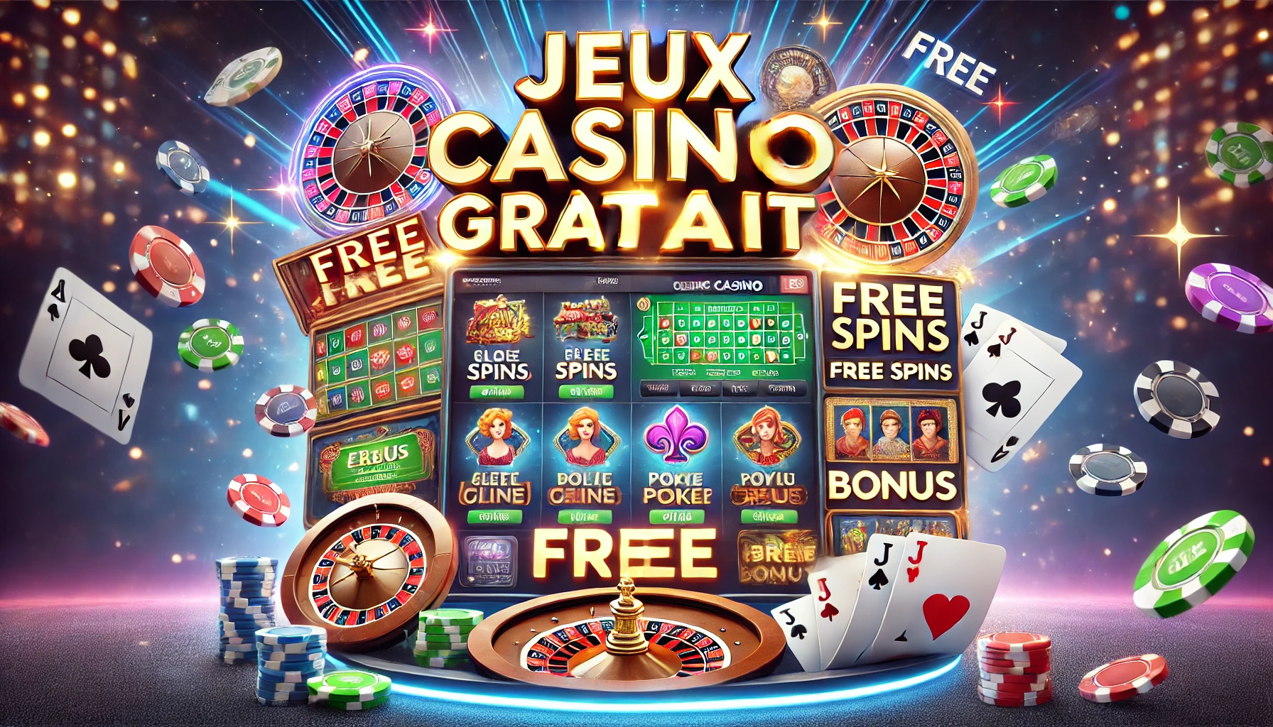 jeux casino gratuit